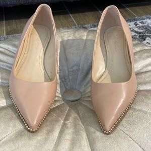 Coach pointed block heels